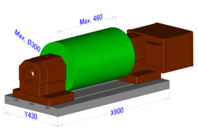 Mazak Vertikal Center Smart 430A Rota